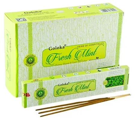 Incenso Goloka Menta Fresca Caixa
