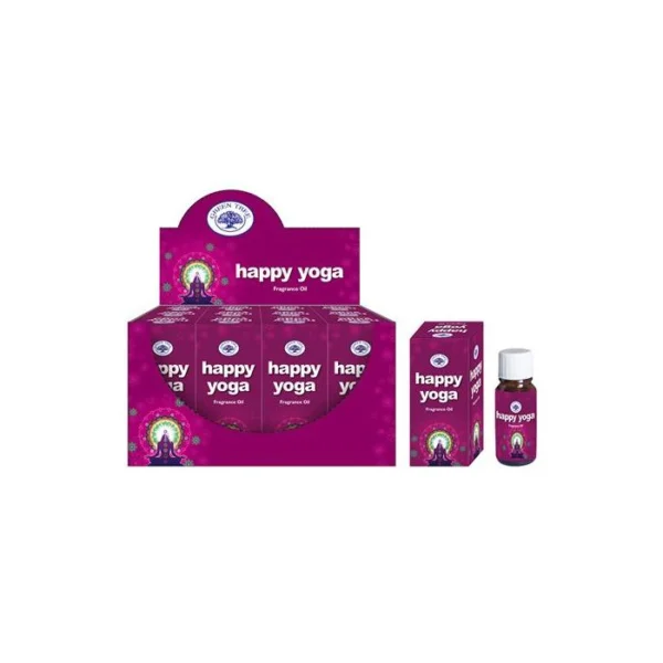 Caja de aceites esenciales Green Tree Happy Yoga