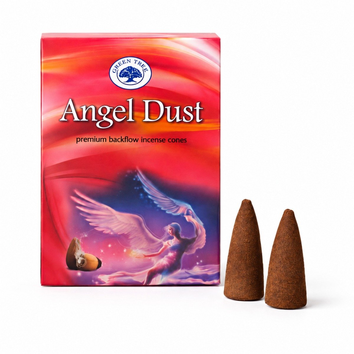 Cones Incenso Cascata Green Tree Angel Dust