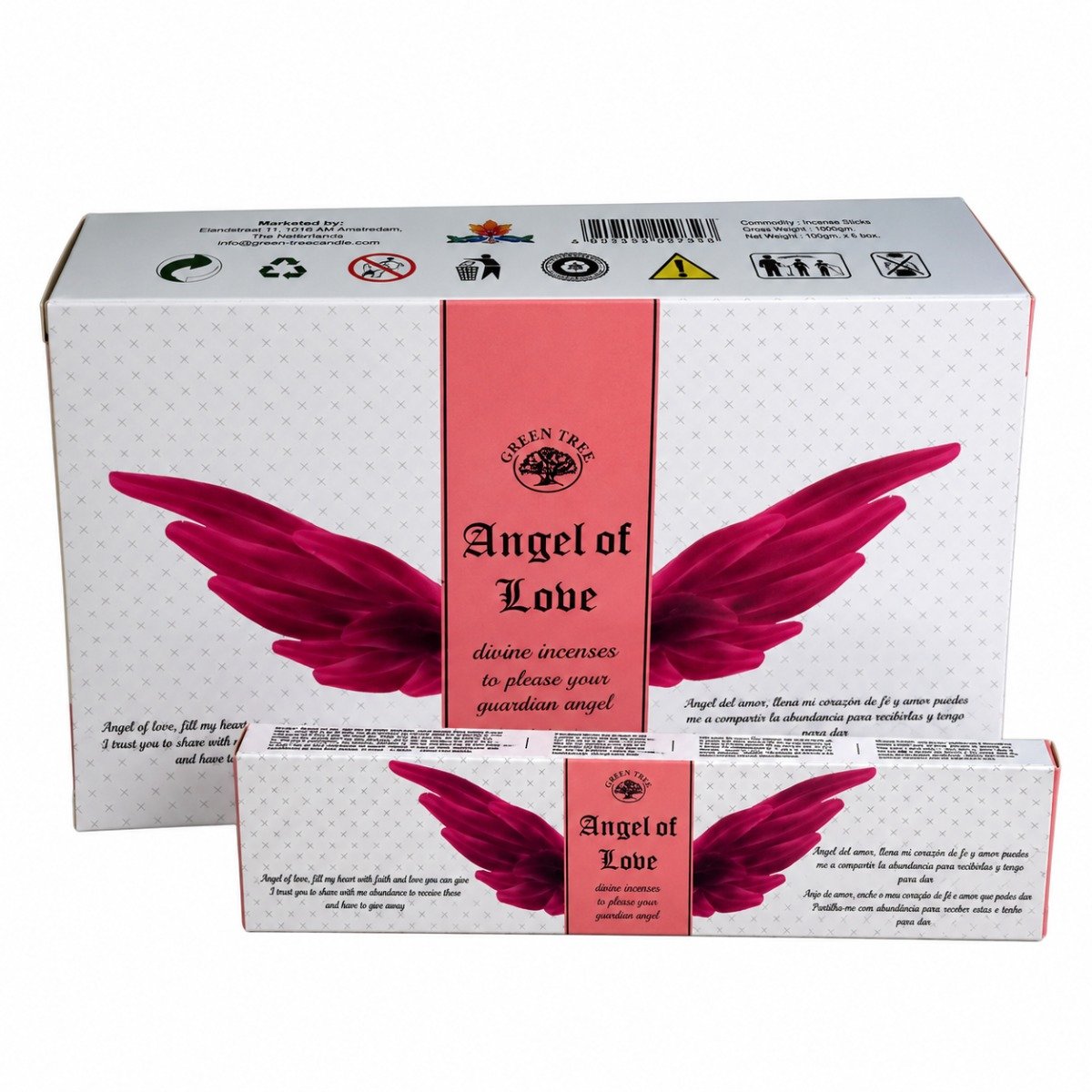 Incenso Green Tree Angel of Love Caixa