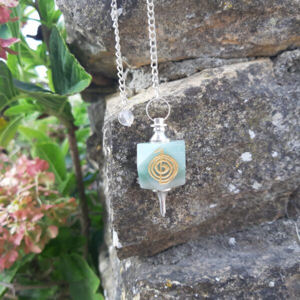 Tiger Eye Pendulum with Pentagram - Image 3
