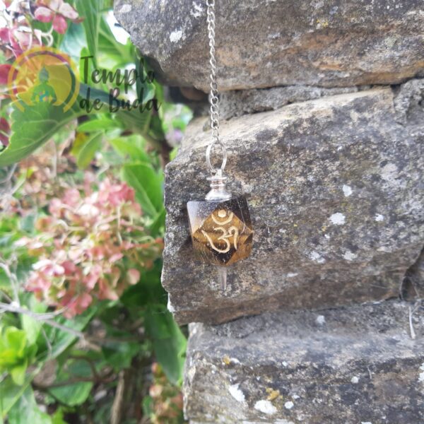 Tiger Eye Pendulum with Pentagram - Image 5