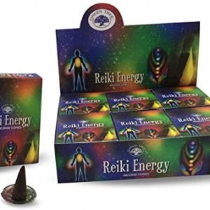 Scatola d'incenso Green Tree Reiki Energy Cone