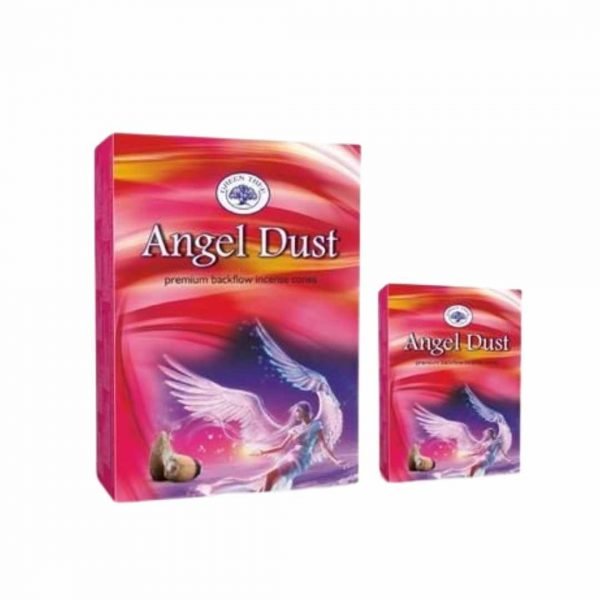 Caja de Incienso Polvo de Ángel en Cascada Árbol Verde