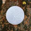 Incense Holder Selenite OM Round - Image 2