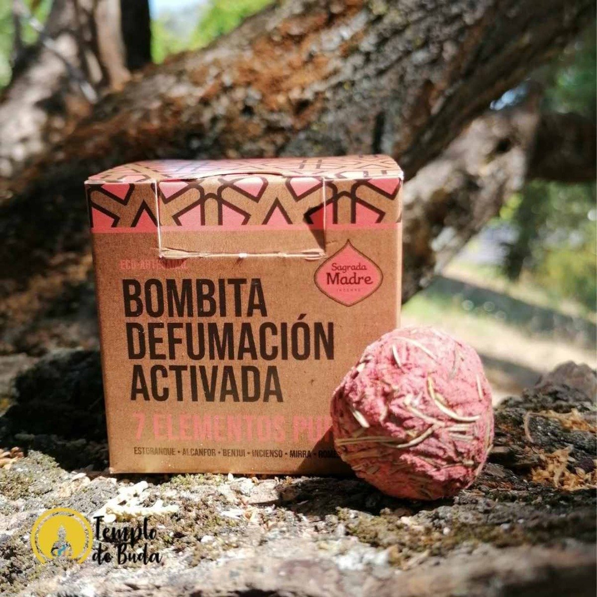 Bombita Defumação Ativada Sagrada Madre 7 Elementos Puros