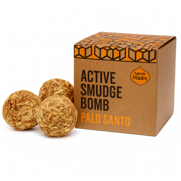 Bombita Defumação Ativada Sagrada Madre Palo Santo