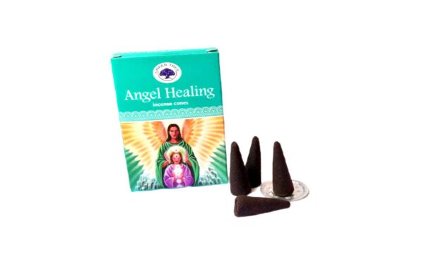 Incenso Cone Indiano Green Tree Angel Healing