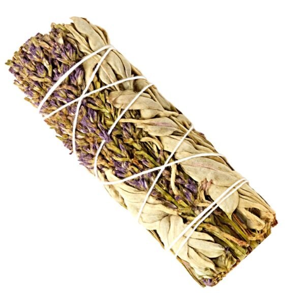 Tocha Sálvia Branca Califórnia e Lavanda