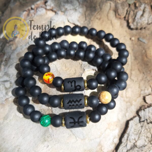 Pulseira Agata Negra Signos - Image 16
