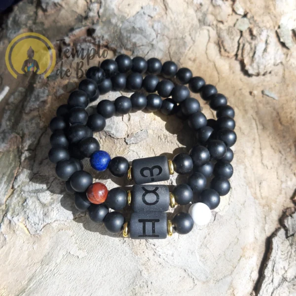Pulseira Agata Negra Signos - Image 15