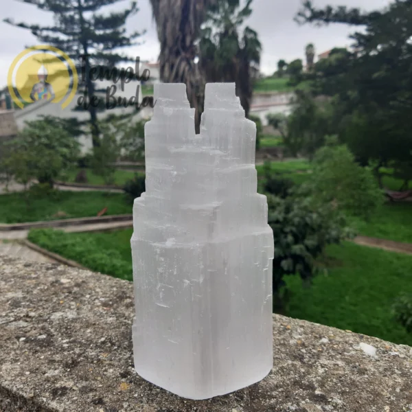 Double Selenite Tower 20 cm - Image 2