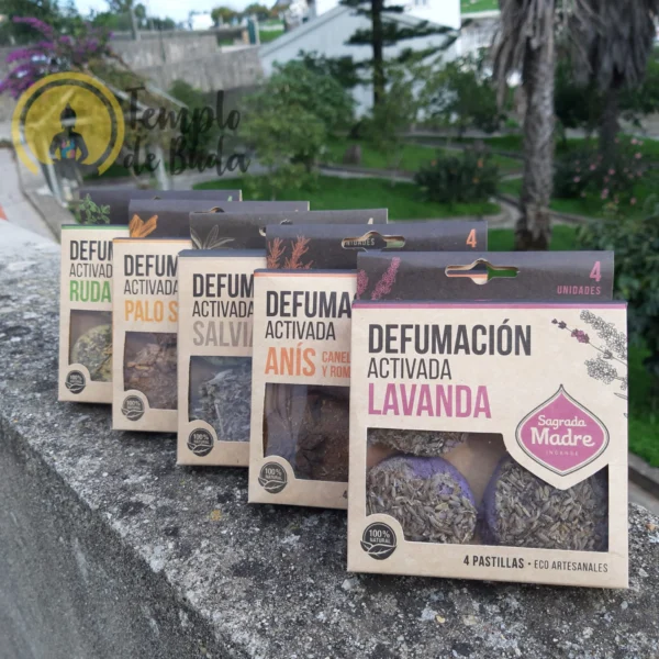 Sagrada Madre Activated Smoking Pastilles Aniseed Cinnamon and Rosemary - Image 2