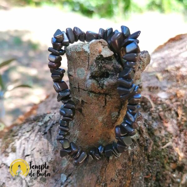 Pulseira de Hematite Chips