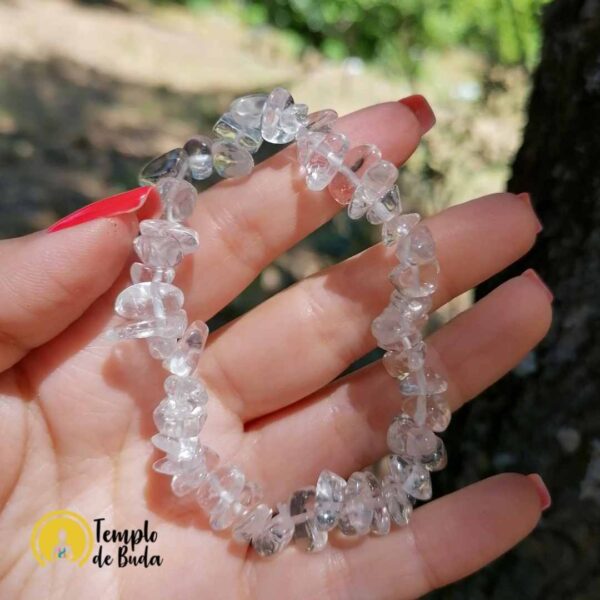 Rock Crystal Chips Bracelet