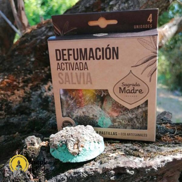 Compresse da fumo attivate di Salvia Sagrada Madre - immagine 2