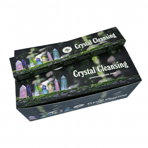 Incenso Indiano Green Tree Crystal Cleansing Caixa
