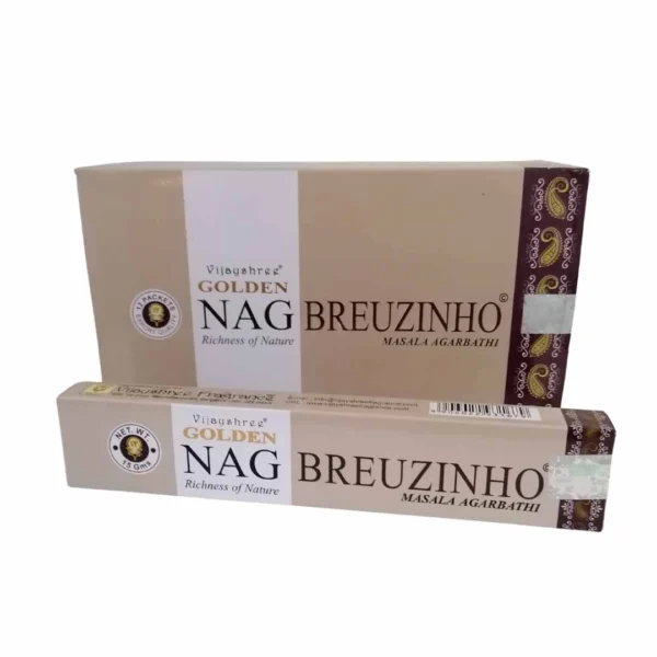 Incenso Indiano Golden Nag Breuzinho Caixa