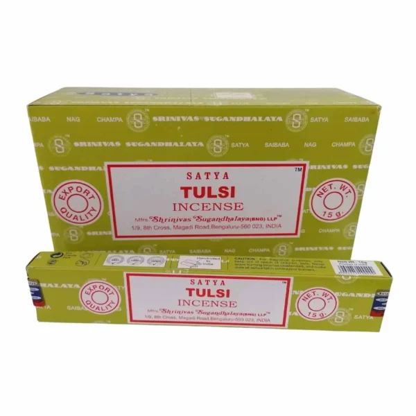 Incenso Indiano Satya Nag Champa Tulsi