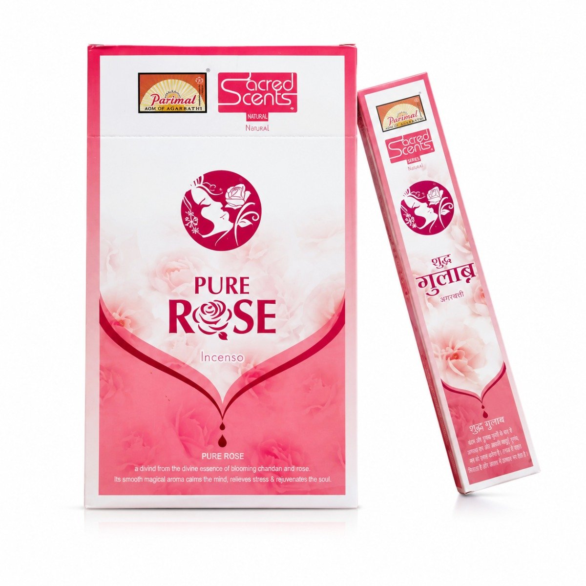 Incenso Parimal Pure Rose Caixa