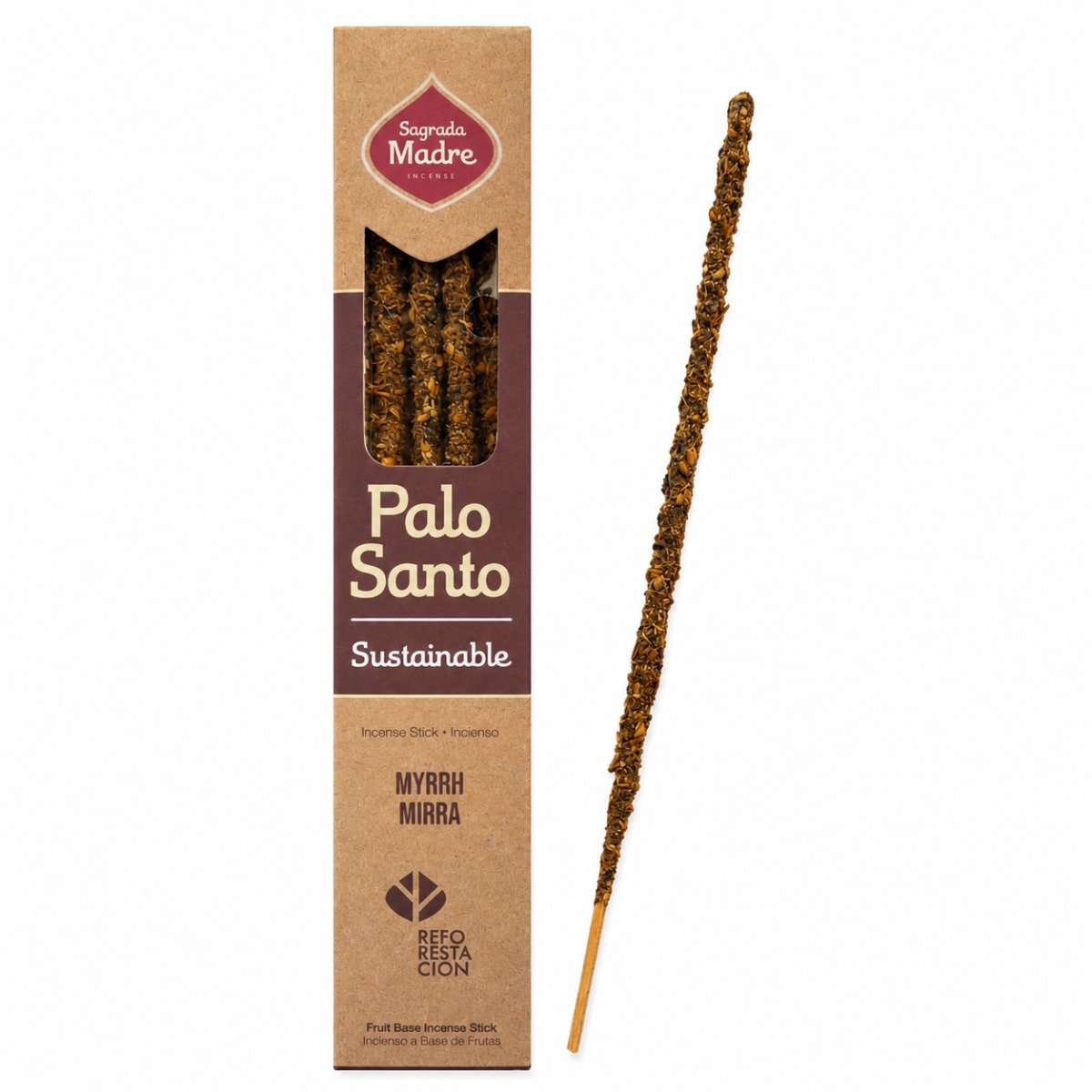 Incenso Sagrada Madre Palo Santo e Mirra