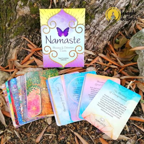 Namaste Blessing & Divination Cards de Toni Carmine Salerno em Inglês