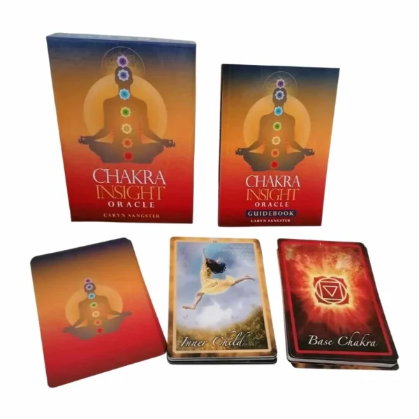 Oráculo Chakra Insight de Caryn Sangster e Amy Edwards em Inglês