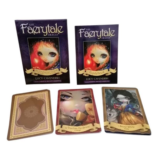 The Faerytale Oracle by Lucy Cavendish and Jasmine Becket-griffith in English