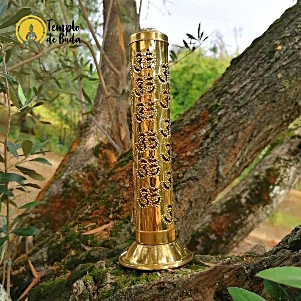 Porta Incenso Torre Dourado OM