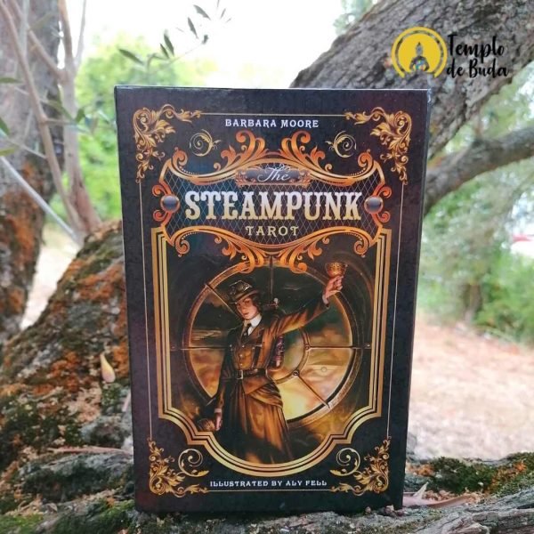 The Steampunk Tarot kit de Barbara Moore e Aly Fell em Inglês