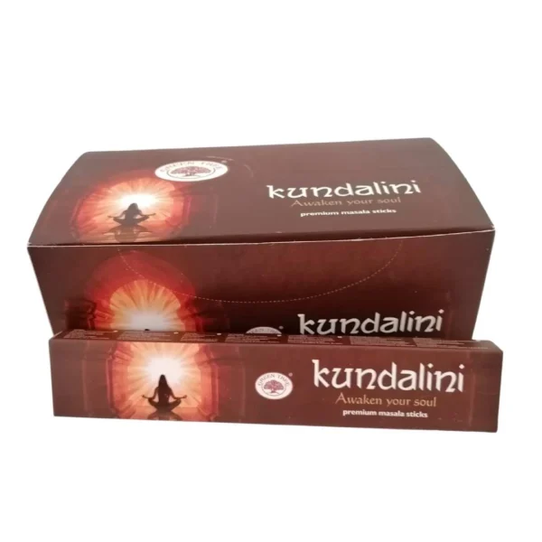 Caja de Incienso Kundalini Árbol Verde de la India
