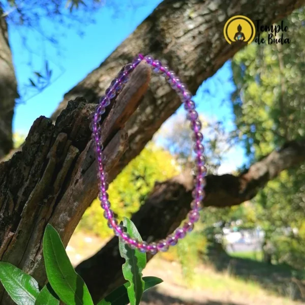Pulseira Ametista 4mm