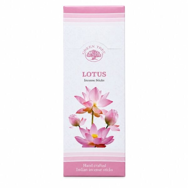 Incenso Green Tree Lotus Hexagonal Caixa