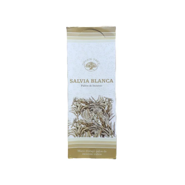 Incenso Indiano Green Tree Salvia Blanca Caixa