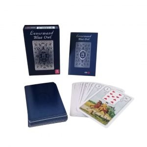 Lenormand Hibou Bleu Edition Argent