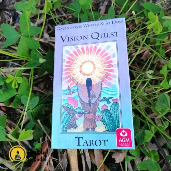 Tarot Vision Quest de Gayan Sylvie Winter y Jo Dosé en español - Imagen 2