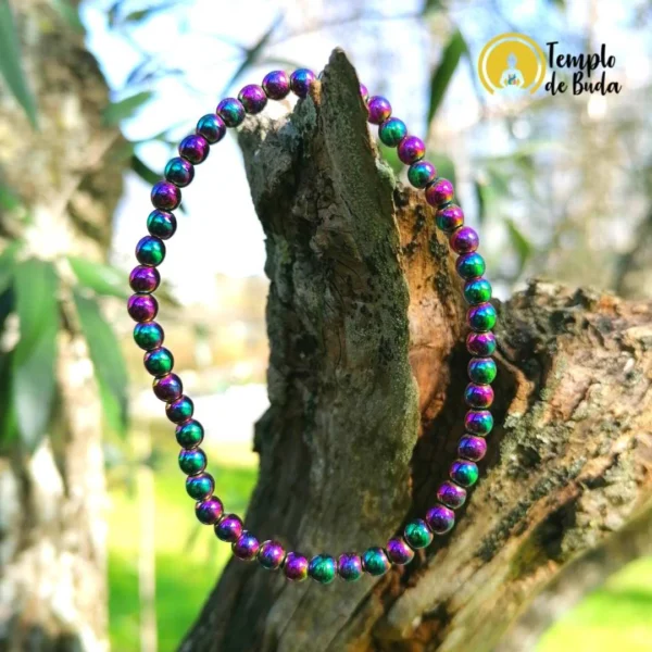 Pulseira Hematite Arco Iris - Image 3