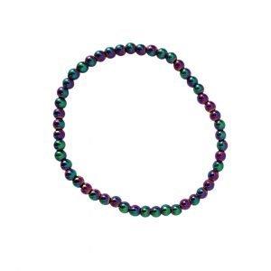 Bracelet Hematite Rainbow 4mm