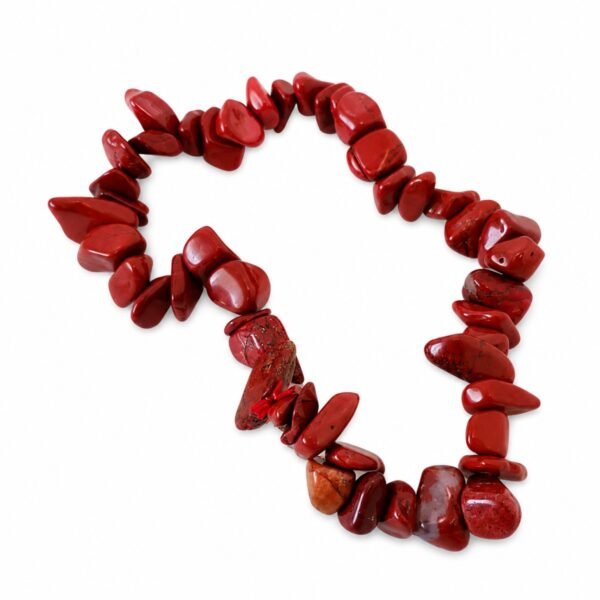 Pulseira Jaspe Vermelho Chips