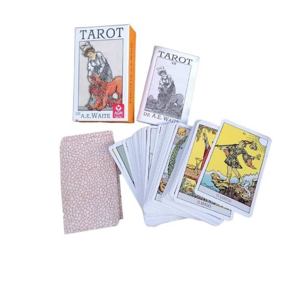 Tarot Rider Waite by Artur E. Waite and Pamela Smith in Portuguese