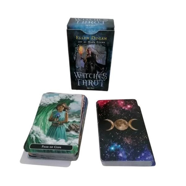 Tarot das Bruxas de Ellen Dugan em Inglês Mini