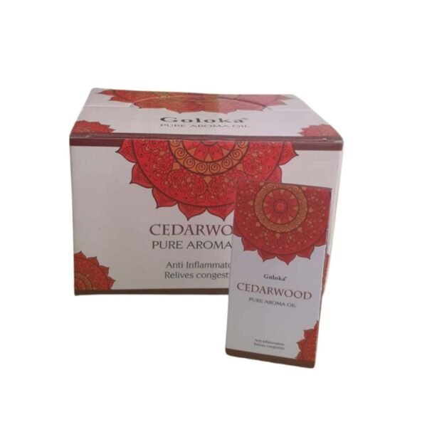 Cedarwood Goloka Óleo Essencial Caixa