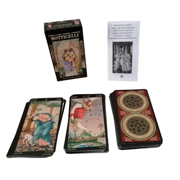 Tarot Dourado de Botticelli de Atanas Alexander Atassanov