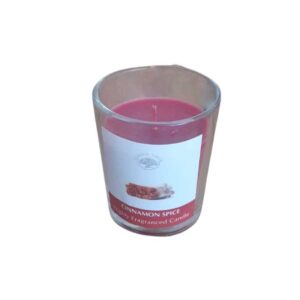 Green Tree Cinnamon Spice Scented Cup Candle