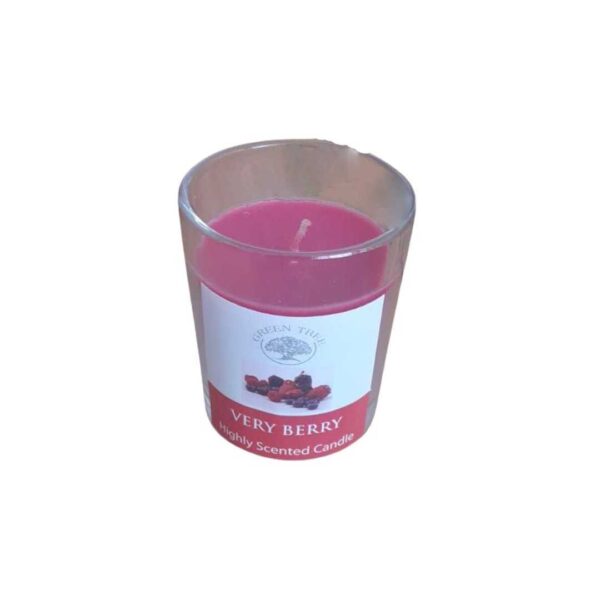 Vela Copo Perfumado Green Tree Very Berry