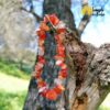 Bracciale Agata rossa a scaglie - immagine 2