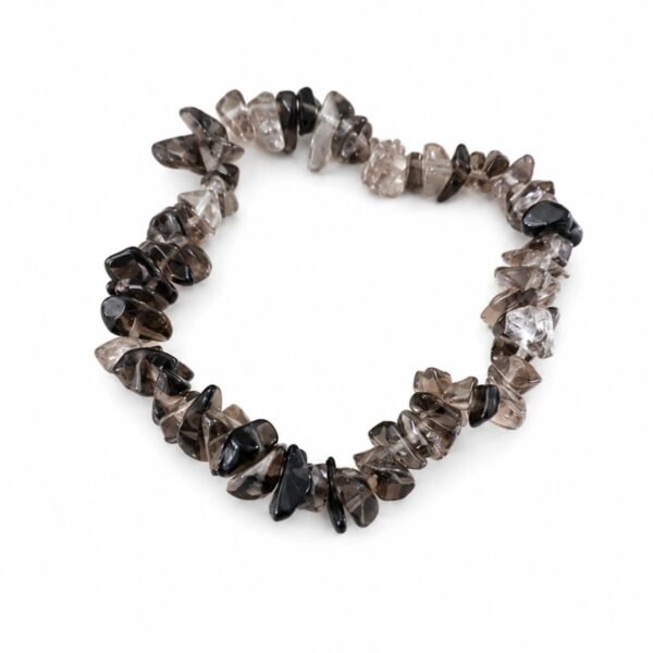 Pulseira Quartzo Fumado Chips