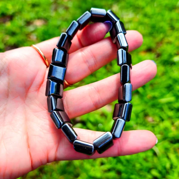 Pulseira de Hematite Magnética