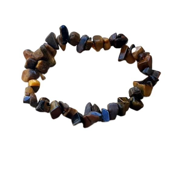 Pulseira de Olho de Tigre Chips