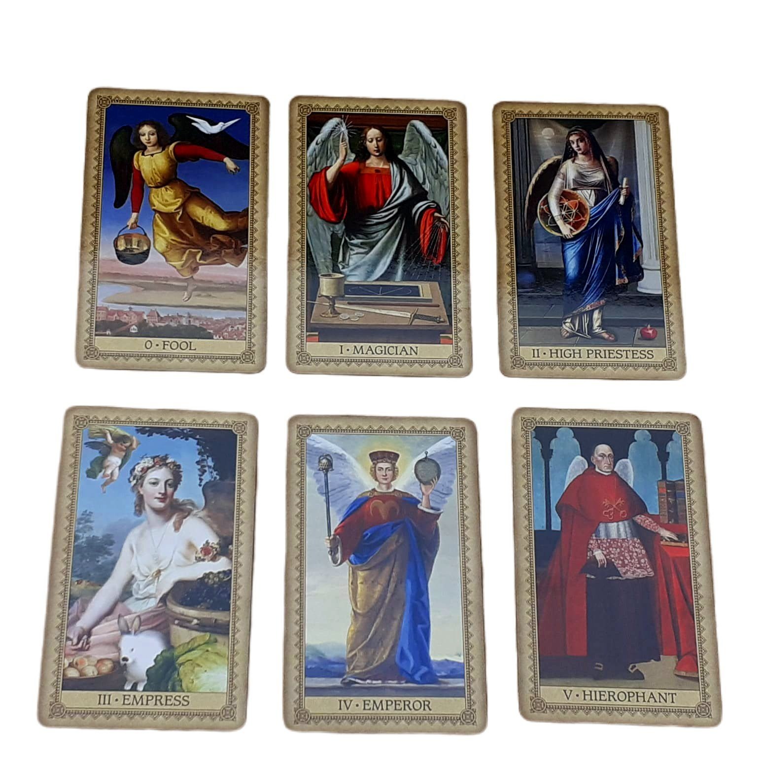 Tarot Influence of the Angels de Jody Boginski Barbessi em Inglês